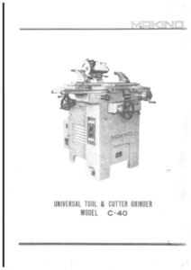 Makino C-40 Spindle Repair