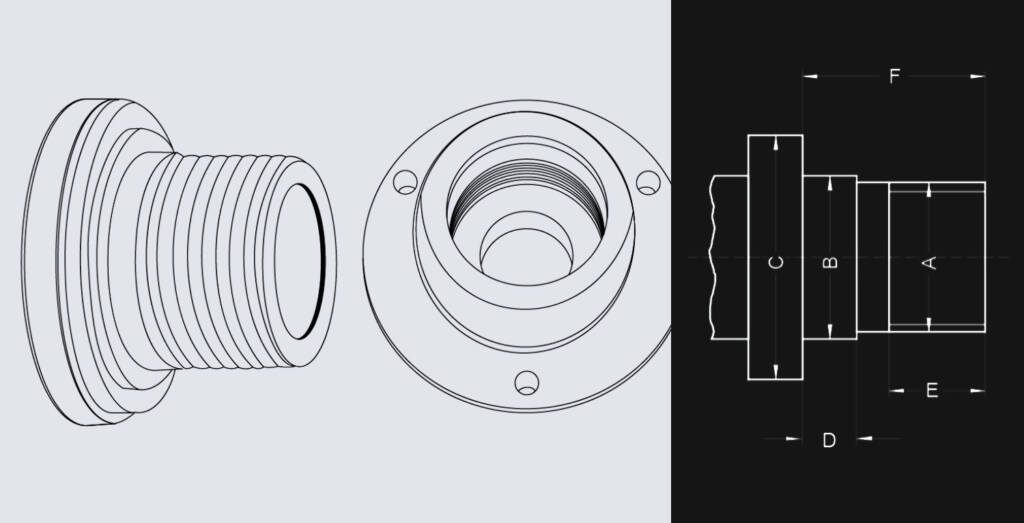 Lathe Spindle Nose Standards & Lathe Chuck Mounting Types